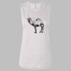 Ladies' Bella Flowy Scoop Muscle Tank Thumbnail