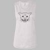 Ladies' Bella Flowy Scoop Muscle Tank Thumbnail