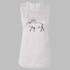 Ladies' Bella Flowy Scoop Muscle Tank Thumbnail