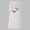 Ladies' Bella Flowy Scoop Muscle Tank Thumbnail