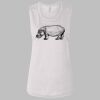 Ladies' Bella Flowy Scoop Muscle Tank Thumbnail