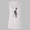 Ladies' Bella Flowy Scoop Muscle Tank Thumbnail