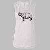 Ladies' Bella Flowy Scoop Muscle Tank Thumbnail