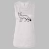 Ladies' Bella Flowy Scoop Muscle Tank Thumbnail
