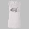 Ladies' Bella Flowy Scoop Muscle Tank Thumbnail