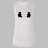 Ladies' Bella Flowy Scoop Muscle Tank Thumbnail