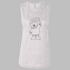 Ladies' Bella Flowy Scoop Muscle Tank Thumbnail