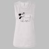 Ladies' Bella Flowy Scoop Muscle Tank Thumbnail
