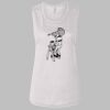 Ladies' Bella Flowy Scoop Muscle Tank Thumbnail