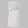 Ladies' Bella Flowy Scoop Muscle Tank Thumbnail