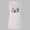 Ladies' Bella Flowy Scoop Muscle Tank Thumbnail