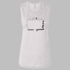 Ladies' Bella Flowy Scoop Muscle Tank Thumbnail