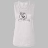 Ladies' Bella Flowy Scoop Muscle Tank Thumbnail