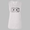 Ladies' Bella Flowy Scoop Muscle Tank Thumbnail