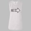 Ladies' Bella Flowy Scoop Muscle Tank Thumbnail
