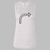 Ladies' Bella Flowy Scoop Muscle Tank Thumbnail