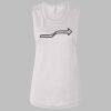 Ladies' Bella Flowy Scoop Muscle Tank Thumbnail