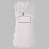 Ladies' Bella Flowy Scoop Muscle Tank Thumbnail