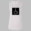 Ladies' Bella Flowy Scoop Muscle Tank Thumbnail