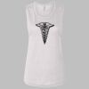 Ladies' Bella Flowy Scoop Muscle Tank Thumbnail