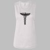 Ladies' Bella Flowy Scoop Muscle Tank Thumbnail