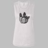 Ladies' Bella Flowy Scoop Muscle Tank Thumbnail