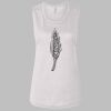 Ladies' Bella Flowy Scoop Muscle Tank Thumbnail