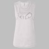 Ladies' Bella Flowy Scoop Muscle Tank Thumbnail