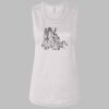 Ladies' Bella Flowy Scoop Muscle Tank Thumbnail