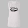Ladies' Bella Flowy Scoop Muscle Tank Thumbnail