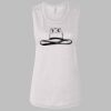 Ladies' Bella Flowy Scoop Muscle Tank Thumbnail