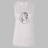 Ladies' Bella Flowy Scoop Muscle Tank Thumbnail