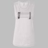 Ladies' Bella Flowy Scoop Muscle Tank Thumbnail