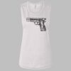 Ladies' Bella Flowy Scoop Muscle Tank Thumbnail