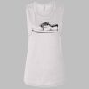 Ladies' Bella Flowy Scoop Muscle Tank Thumbnail