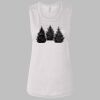 Ladies' Bella Flowy Scoop Muscle Tank Thumbnail