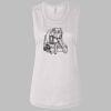 Ladies' Bella Flowy Scoop Muscle Tank Thumbnail