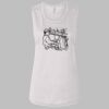 Ladies' Bella Flowy Scoop Muscle Tank Thumbnail