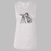 Ladies' Bella Flowy Scoop Muscle Tank Thumbnail