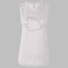 Ladies' Bella Flowy Scoop Muscle Tank Thumbnail