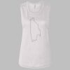 Ladies' Bella Flowy Scoop Muscle Tank Thumbnail