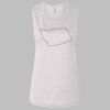 Ladies' Bella Flowy Scoop Muscle Tank Thumbnail