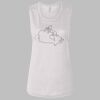 Ladies' Bella Flowy Scoop Muscle Tank Thumbnail