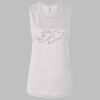 Ladies' Bella Flowy Scoop Muscle Tank Thumbnail