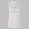 Ladies' Bella Flowy Scoop Muscle Tank Thumbnail
