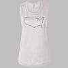 Ladies' Bella Flowy Scoop Muscle Tank Thumbnail