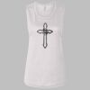 Ladies' Bella Flowy Scoop Muscle Tank Thumbnail