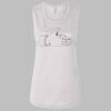 Ladies' Bella Flowy Scoop Muscle Tank Thumbnail