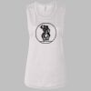 Ladies' Bella Flowy Scoop Muscle Tank Thumbnail