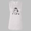 Ladies' Bella Flowy Scoop Muscle Tank Thumbnail